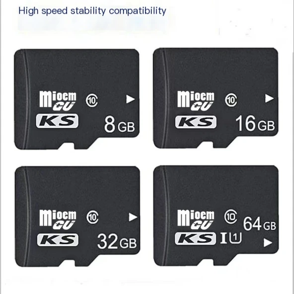 Yüksek Hız C10-U3 128G TF Hafıza Kartı - 5