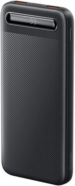 Mcdodo 10000mah Powerbank Led Ekranlı 10.000 Mah Taşınabilir Şarj Cihazı Siyah MC-4422