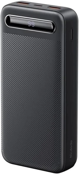 Mcdodo 20000mah Powerbank Led Ekranlı 20.000 Mah Taşınabilir Şarj Cihazı Siyah MC-4432 ürün görseli