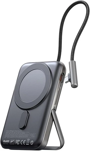 Mcdodo MC-1811 10.000 Mah Manyetik Kablosuz Şarj Cihazı Dahili Type-C ürün görseli