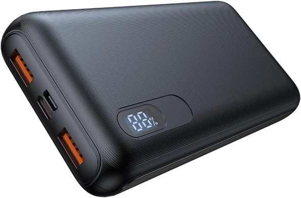 Mcdodo Mc-4351 2Xusb Çıkışlı Dijital Ekranlı 20.000 Mah Powerbank- 10.5 W