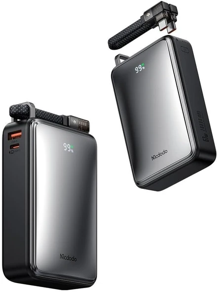 MCDODO MC-4331 BLACK 20000 MAH 67W DİGİTAL DİSPLAY POWER BANK ürün görseli
