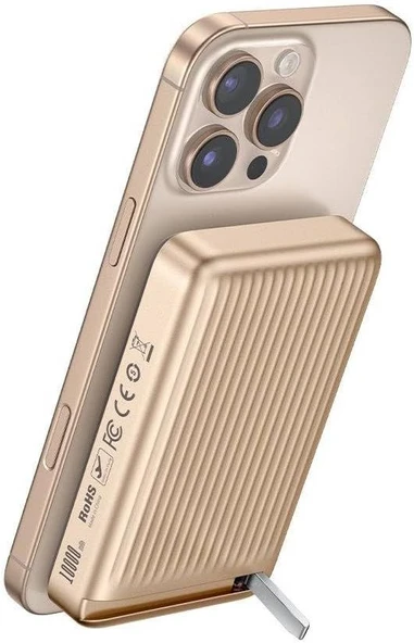 Mcdodo MC-7812 10.000 Mah 30 W Qi2 Manyetik Powerbank Gold