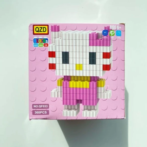hello kitty 360 parça mini blocks