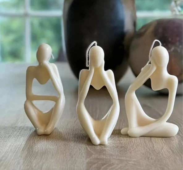 SANATSAL SOYUT DÜŞÜNEN İNSAN OBJESİ