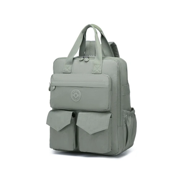 Smart Bags Büyük Boy Krinkıl Kumaş Sırt Çantası Smart Bags 1175 - Resim 2