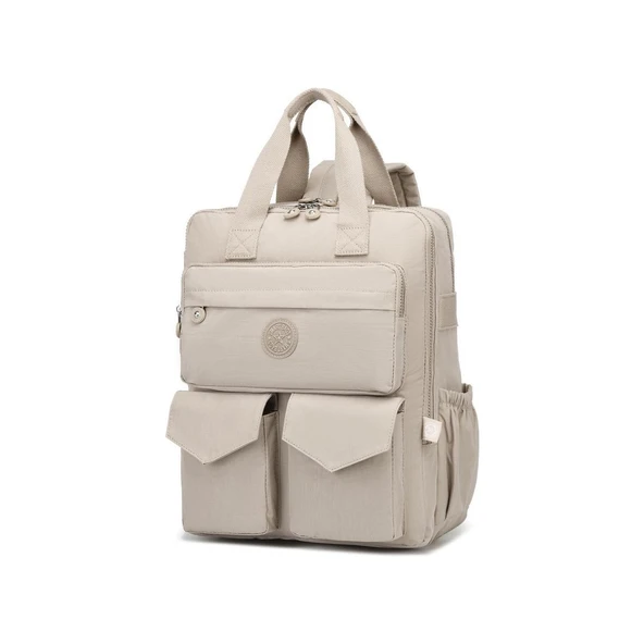 Smart Bags Büyük Boy Krinkıl Kumaş Sırt Çantası Smart Bags 1175 - Resim 2