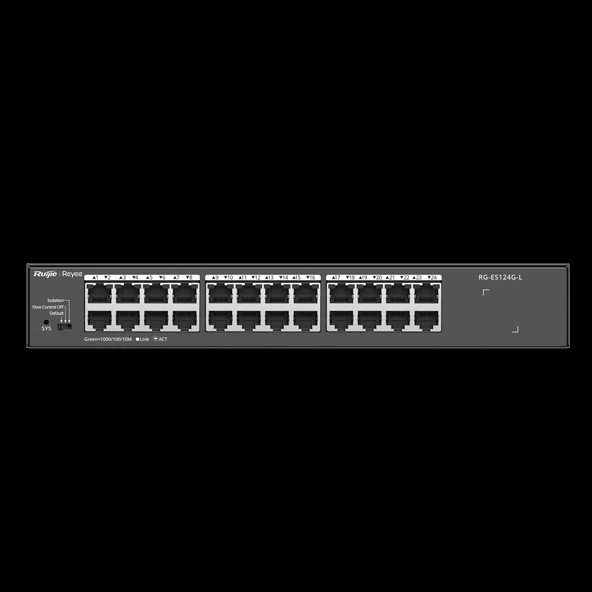 TEKNOTEG - RUİJİE-REYEE RG-ES124G-L 24XGE F.GIGABİT NETWORK SWİTCH