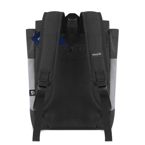 ONTECH - Mack Mce-1301 14.1" Zen Eco Günlük Sırt Çantası Siyah Gri - 3