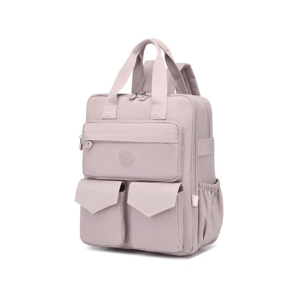 Smart Bags Büyük Boy Krinkıl Kumaş Sırt Çantası Smart Bags 1175 - Resim 2