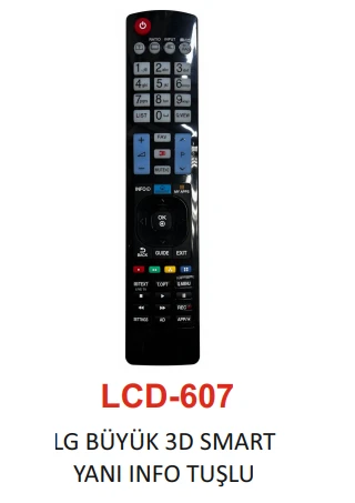 LG 3D Smart Lcd Tv Kumandası - LCD 607 (368368) - Resim 3
