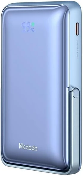 MCDODO MC-0692 15W GOPOWER MAGSAFE UYUMLU 10.000 MAH POWERBANK - MAVİ - Resim 3