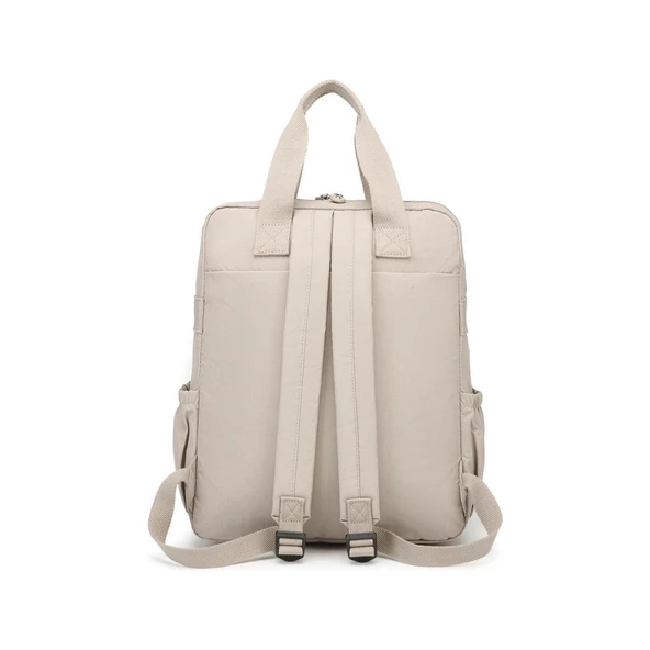 Smart Bags Büyük Boy Krinkıl Kumaş Sırt Çantası Smart Bags 1175 - Resim 3