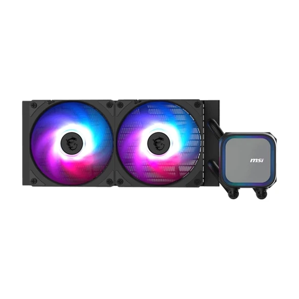 TEKNOTEG - MSI MAG CORELIQUID A13 240 MM SİYAH SIVI SOĞUTMA - 2