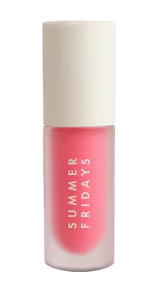 SUMMER FRIDAYS Rêve Lip Oil - Nemlendirici Dudak Yağı Pink Cloud - 1