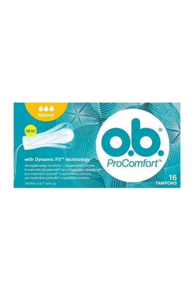 o.b. Pro Comfort Normal Tampon 16 Adet