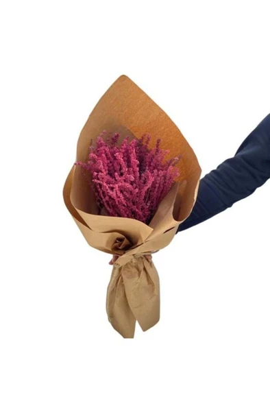 Pembe Şoklanmış Lavanta Buketi