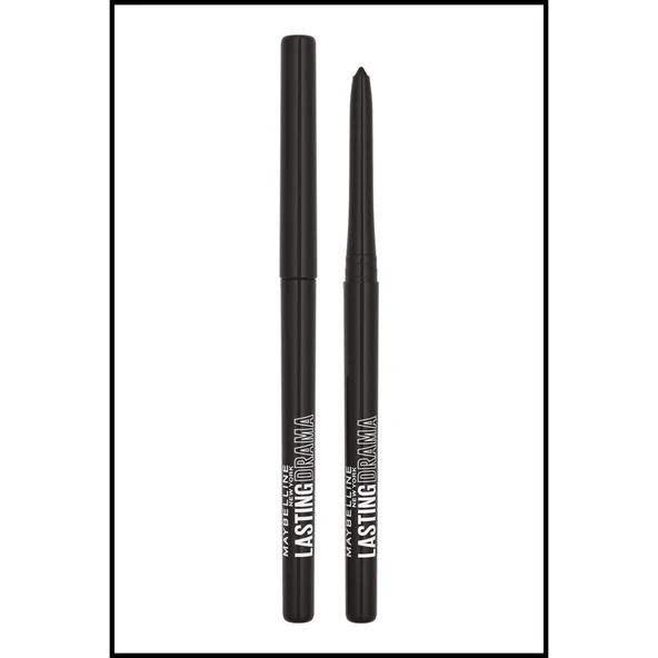 Maybelline New York Lasting Drama Automatic Liner Göz Kalemi - Midnight Black - Resim 3