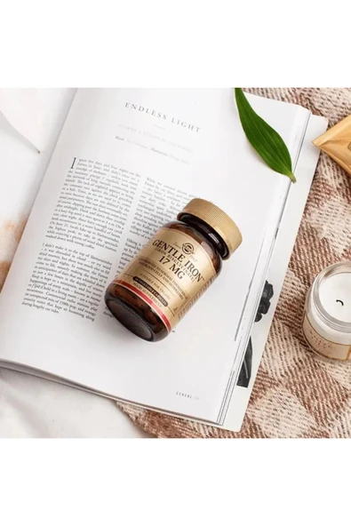 Solgar Gentle Iron 17 Mg 90 Kapsül - Resim 2