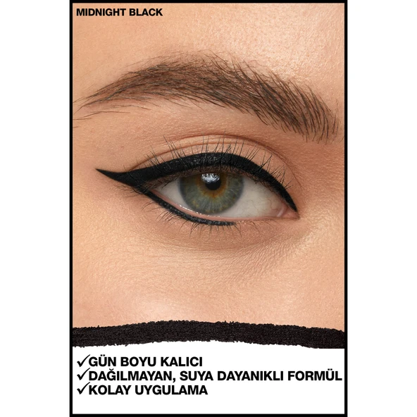 Maybelline New York Lasting Drama Automatic Liner Göz Kalemi - Midnight Black - Resim 2
