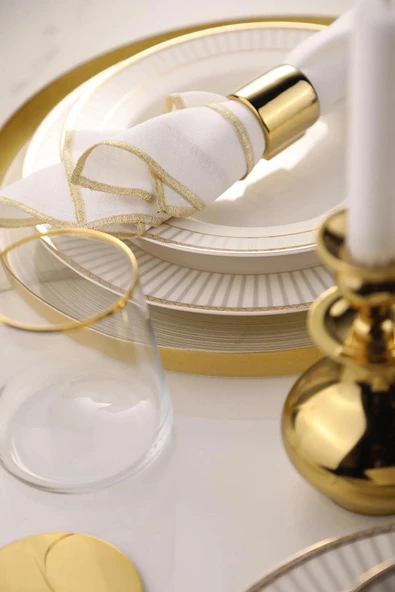 Kütahya Porselen Bone Kalipso Yemek Takımı 27 Parça 6 Kişilik - 4