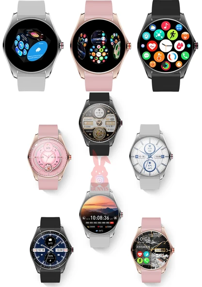 Bunnys Poco X4 Pro Uyumlu Akıllı Saat Ultra İnce Konuşma Özellikli 2025 - Resim 4
