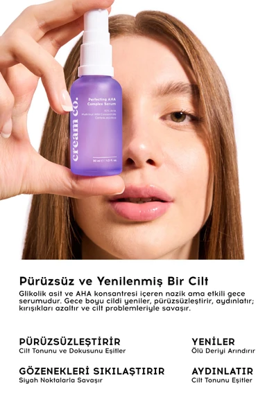 Cream Co. Nemlendirici Pürüzsüzleştirici Yenileyici Canlandırıcı Cilt Serumu Gündüz Gece Besleyici İkili - 3