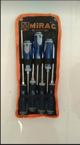 Tornavida Takımı 7 Parça Darbeli Set Tornavida Takımı