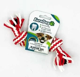 EuroDog Dikenli Diş Kaşıma İpi Köpek Oyuncağı 20 Cm