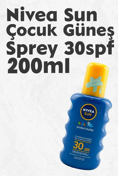 Nivea Sun Çocuk Güneş Sprey 200 ml SPF 30 ürün görseli