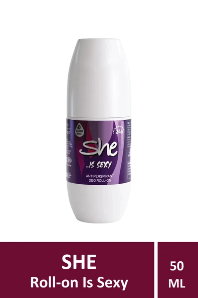 She Is Sexy Roll-On Kadın 50 ml
