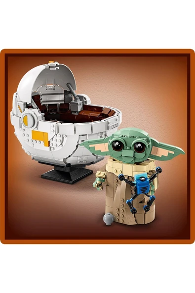 LEGO   Star Wars™ Uçan Bebek Arabalı Grogu™ 75403 - 10+ Yaratıcı Oyuncak Yapım Seti (1048 Parça) - 6
