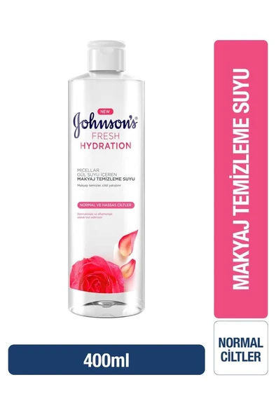 Johnsons Fresh Hydration Makyaj Temizleme Suyu Gül Özlü 400 Ml - 2