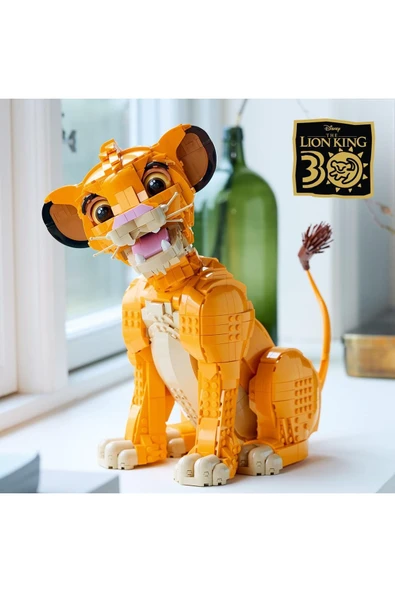 LEGO   │ Disney Genç Aslan Kral Simba 43247 - 18+ Koleksiyonluk Model Yapım Seti (1445 Parça) - 6