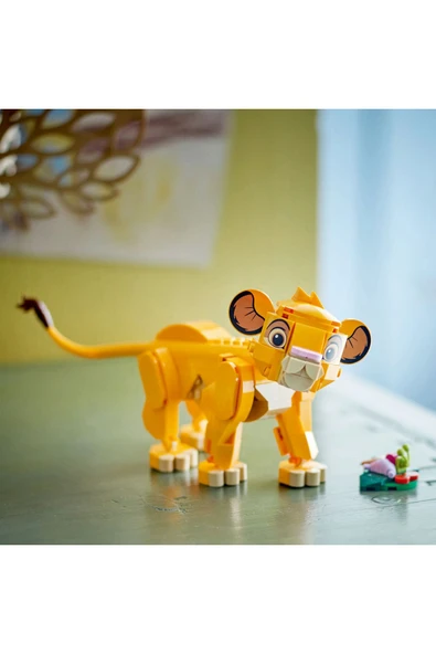 LEGO   │ Disney Yavru Aslan Kral Simba 43243 - 6+ Oyuncak Yapım Seti (222 Parça) - 6