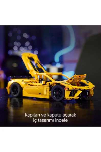 LEGO   Technic Chevrolet Corvette Stingray 42205 - 9+ Oyuncak Model Yapım Seti (732 Parça) - 8