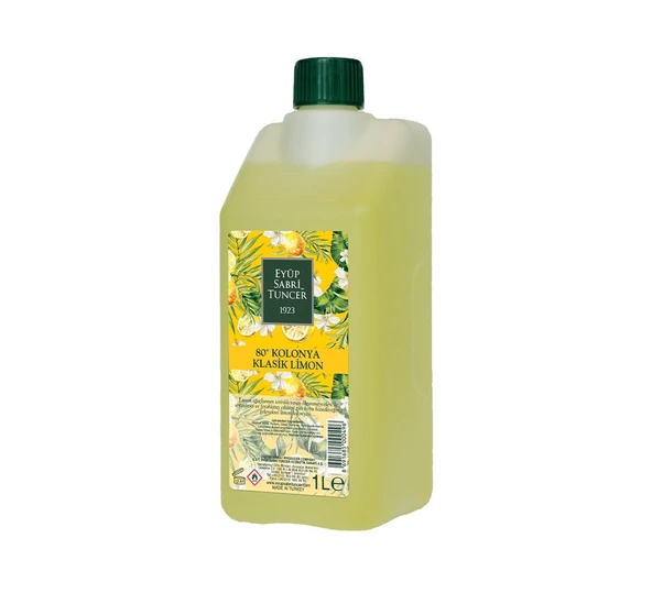 Eyüp Sabri Tuncer Klasik Limon Kolonyası Yedek Şişe 1 Litre