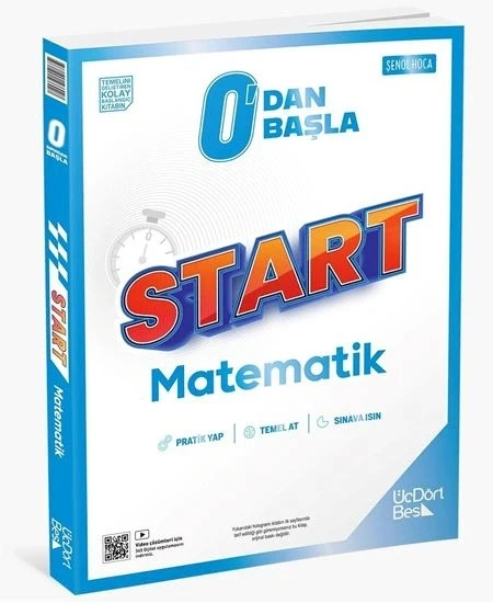 Üç Dört Beş Yayıncılık Start Matematik 0' dan başla