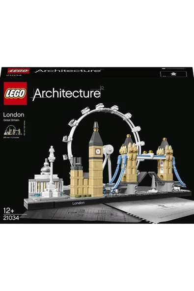 LEGO   Architecture Londra 21034 - 12+ Dekoratif ve Sergilenebilir Model Yapım Seti (468 Parça) - 3