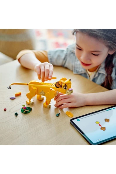 LEGO   │ Disney Yavru Aslan Kral Simba 43243 - 6+ Oyuncak Yapım Seti (222 Parça) - 7