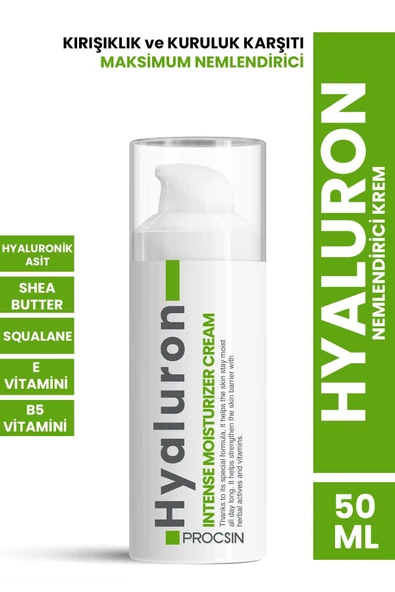 Hyaluron Nemlendirici Krem 50 ml