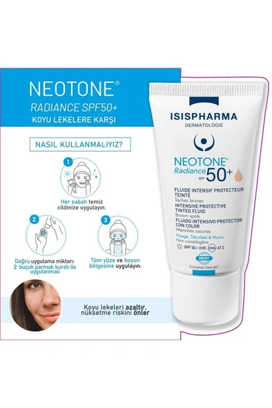 Isis Pharma Neotone Radiance Light Tinted SPF50+ 30 ml - 2