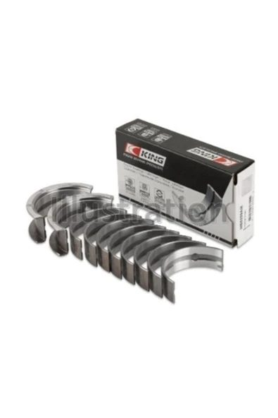 Mb5519am Ana Yatak Std Astra Vectra Corsa 14 8v 16v 16v 16v Alümınyum ürün görseli 1