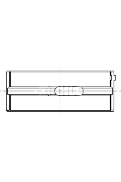 001hl21956025 Ana Yatak 0,25mm (om651.9, Tek Goz) 12-18 W246 11-18 W204 08-14 C117 14-19 Uyumlu ürün görseli 1