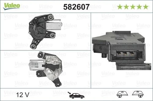 Valeo 582607  Silecek Motoru Arka Alfa Romeo Giulietta 04 10 50509441