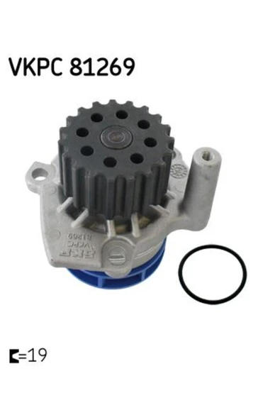 SKF VKPC81269 DEVİRDAİM SU POMPASI GOLF VI POLO JETTA PASSAT CADD