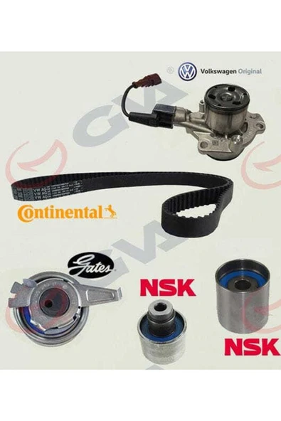 GVA 59WPK7560C -1 Devirdaimli Triger Seti Golf7-a3-leon-passat-tiguan 1.6-2.0 Tdı 13- Clha/b-dcxa-crl