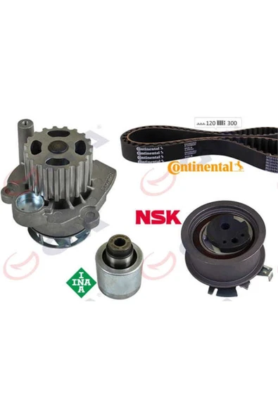 GVA 59WPK7574 Devirdaimli Triger Seti Caddy T5 1,9 Tdı ürün görseli 1