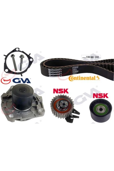 GVA 59WPK9010 DEVİRDAİMLİ EKSANTRİK GERGİ SETİ (199×240) ASTRA J- ürün görseli 1