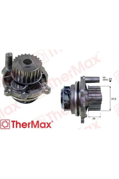 Thermax T01.166 DEVİRDAİM GOLF IV V 05-JETTA PASSAT 06-10 ürün görseli 1